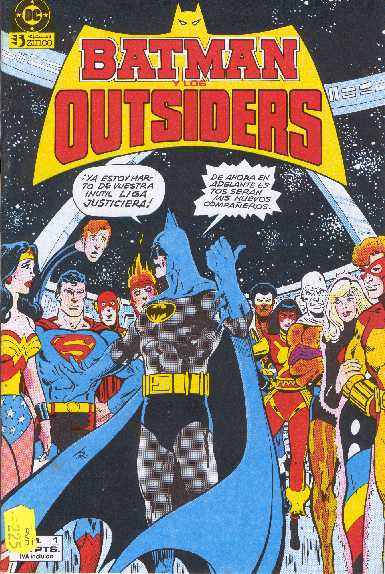 BATMAN Y LOS OUTSIDERS