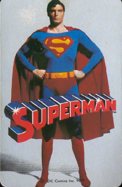 SUPERMAN EL FILM EN NAIPES DE HERACLIO FOURNIER