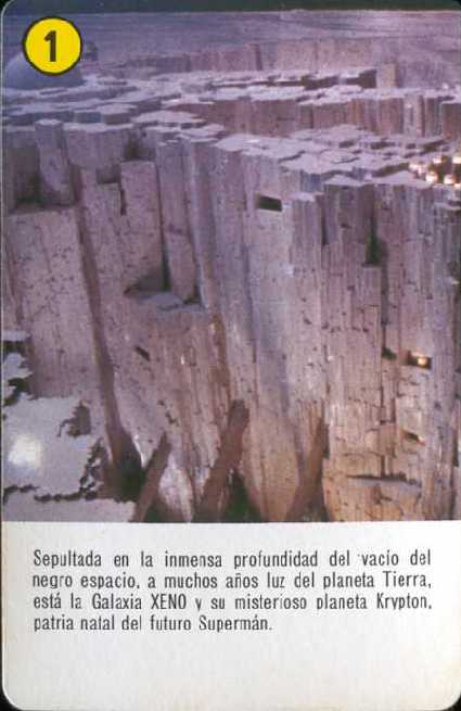 SUPERMAN EL FILM EN NAIPES DE HERACLIO FOURNIER