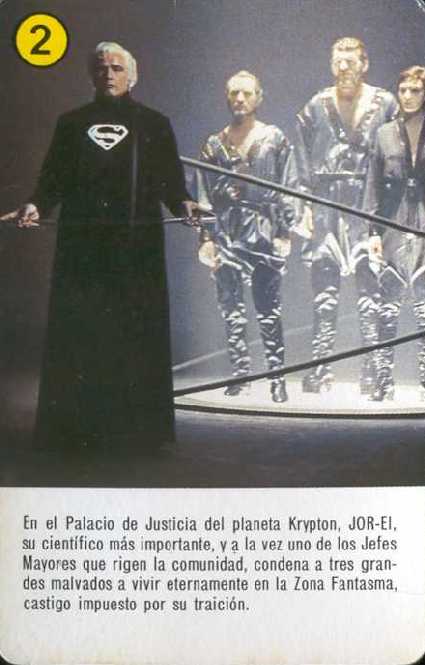 SUPERMAN EL FILM EN NAIPES DE HERACLIO FOURNIER