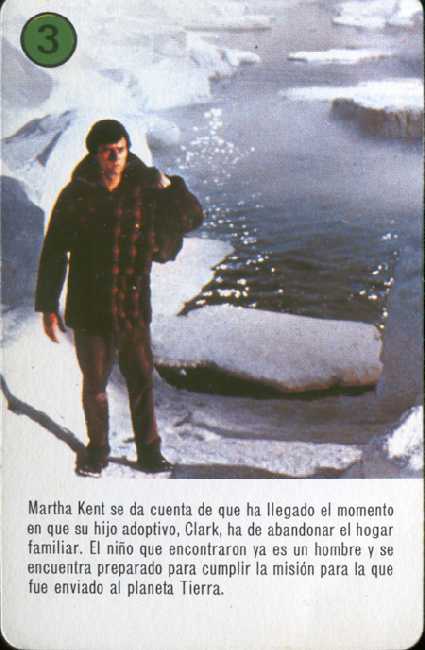 SUPERMAN EL FILM EN NAIPES DE HERACLIO FOURNIER