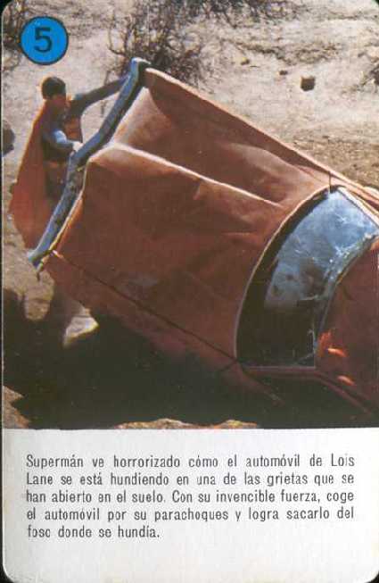 SUPERMAN EL FILM EN NAIPES DE HERACLIO FOURNIER