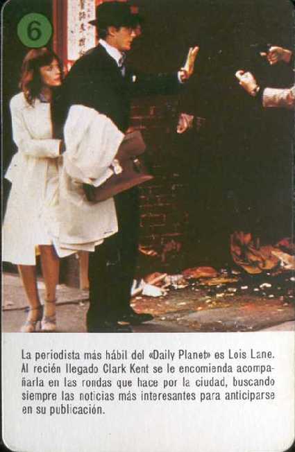 SUPERMAN EL FILM EN NAIPES DE HERACLIO FOURNIER