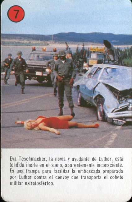 SUPERMAN EL FILM EN NAIPES DE HERACLIO FOURNIER