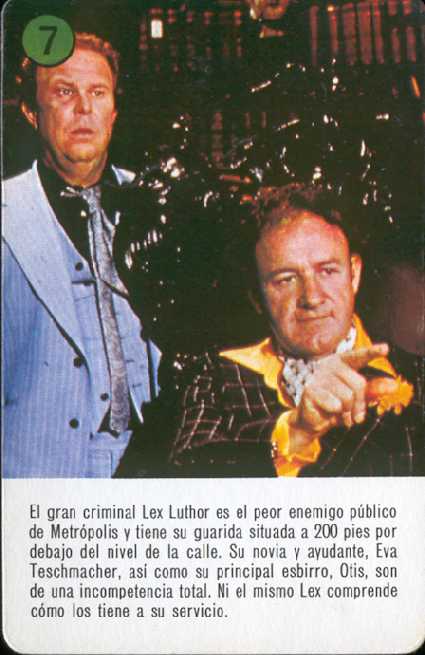 SUPERMAN EL FILM EN NAIPES DE HERACLIO FOURNIER