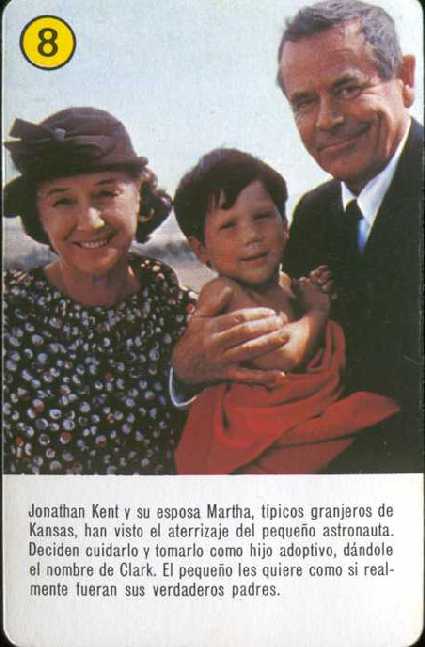 SUPERMAN EL FILM EN NAIPES DE HERACLIO FOURNIER