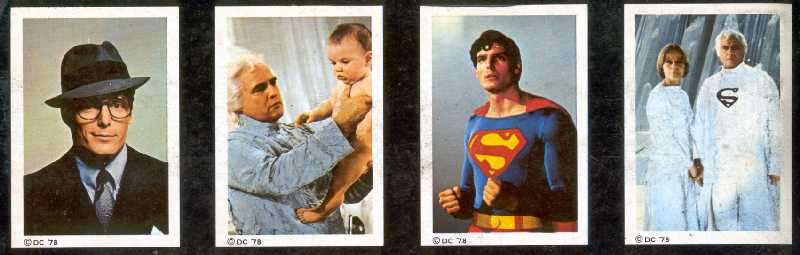 SUPERMAN THE MOVIE CROMOS