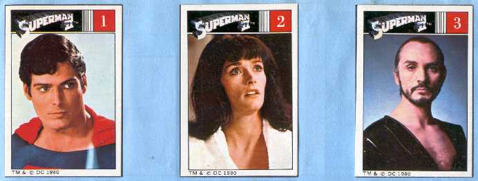 SUPERMAN II CROMOS