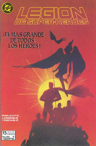 LEGION DE SUPERHEROES NUM.7