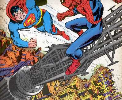 SUPERMAN VS. SPIDERMAN