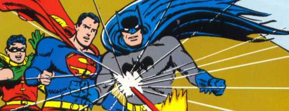 SUPERMAN, BATMAN y ROBIN