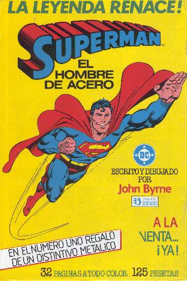 SUPERMAN DE ZINCO