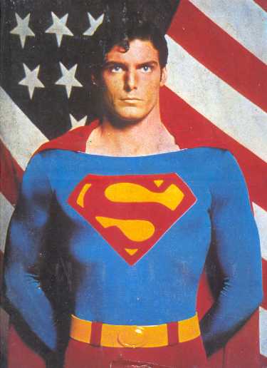 SUPERMAN FILM DE VERTICE. PORTADA DE ATRÁS