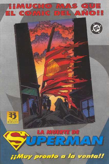 SUPERMAN ZINCO 123 ANUNCIO